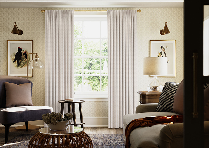Luxor, Cream - Made to Measure Curtains - Image 3